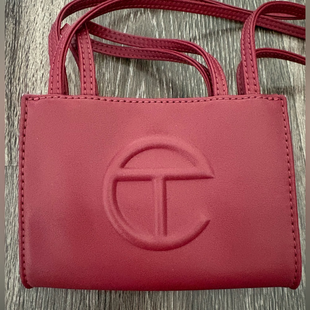 Telfar Small Oxblood Bag